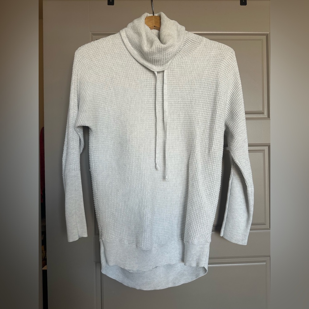 Cynthia Rowley Women’s Lightweight Cowl Neck Active Sweatshirt, Size XS